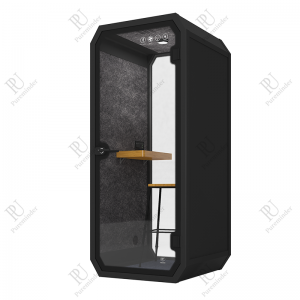 Pureminders storlek ljudisolerad monter privat bärbar integritet tystnad för utomhusansökan